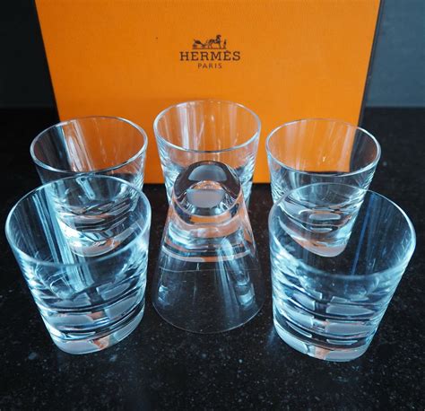 hermes crystal glasses